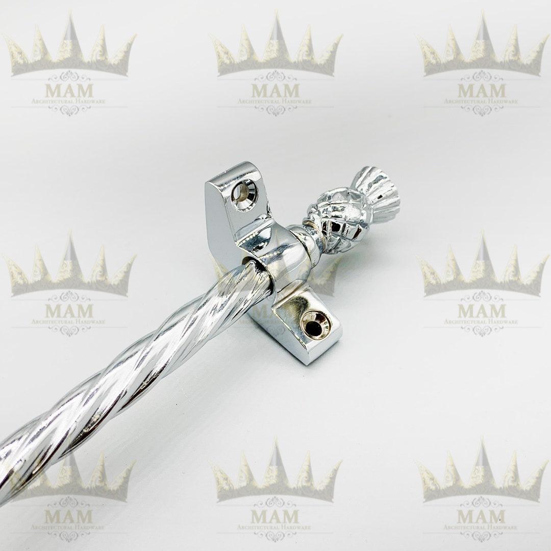 X13 Polished Chrome Stair Rods 3/8 X 28.5 Etsy