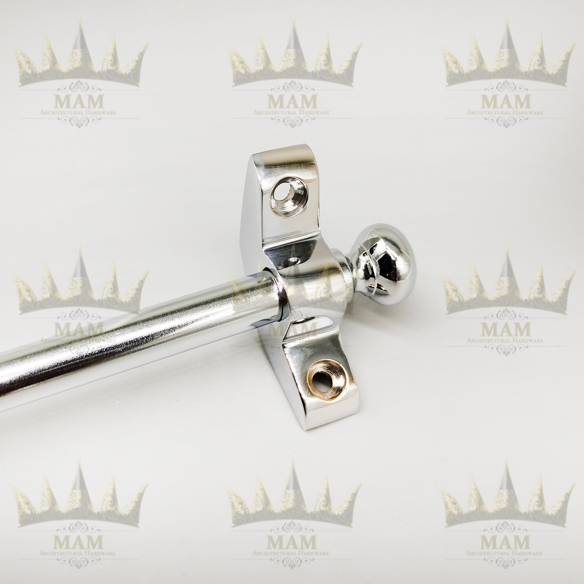 Polished Chrome Stair Rods 3/8 X 28.5 Knob Etsy UK