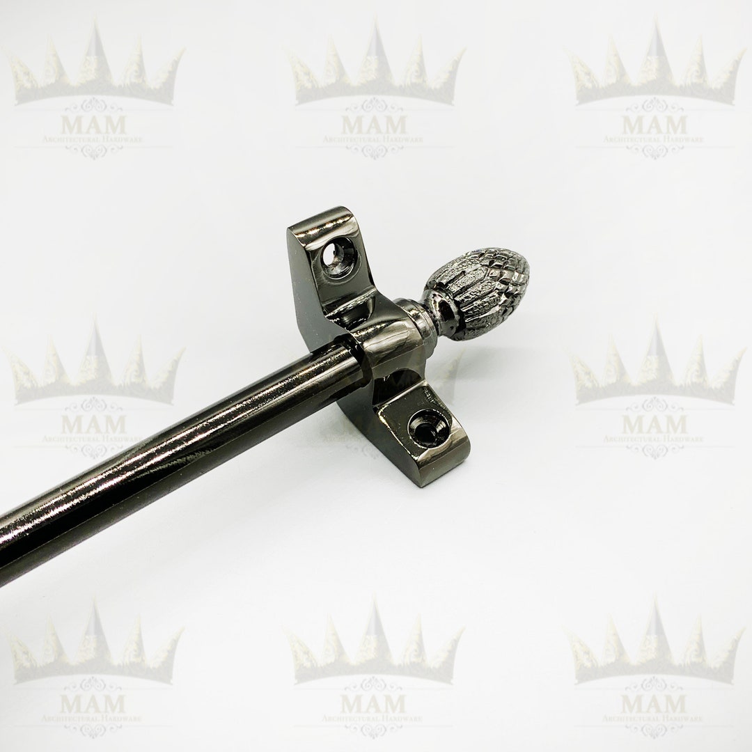 Black Nickel Stair Rods 3/8 X 28.5 Plain Pipe Etsy