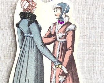 Victorian Ladies Fashion Ornament