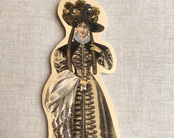 Vintage Fashion Plate Ornament