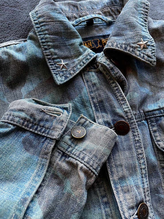 Freeman T. Porter - camo denim jacket - image 2