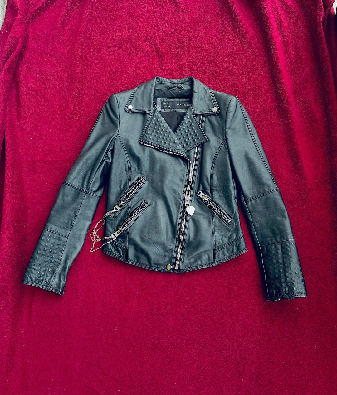 ジャケット・アウター archive old ZARA leather jacket y2k NANA il_1080xN.5421288907_hikv.jpg