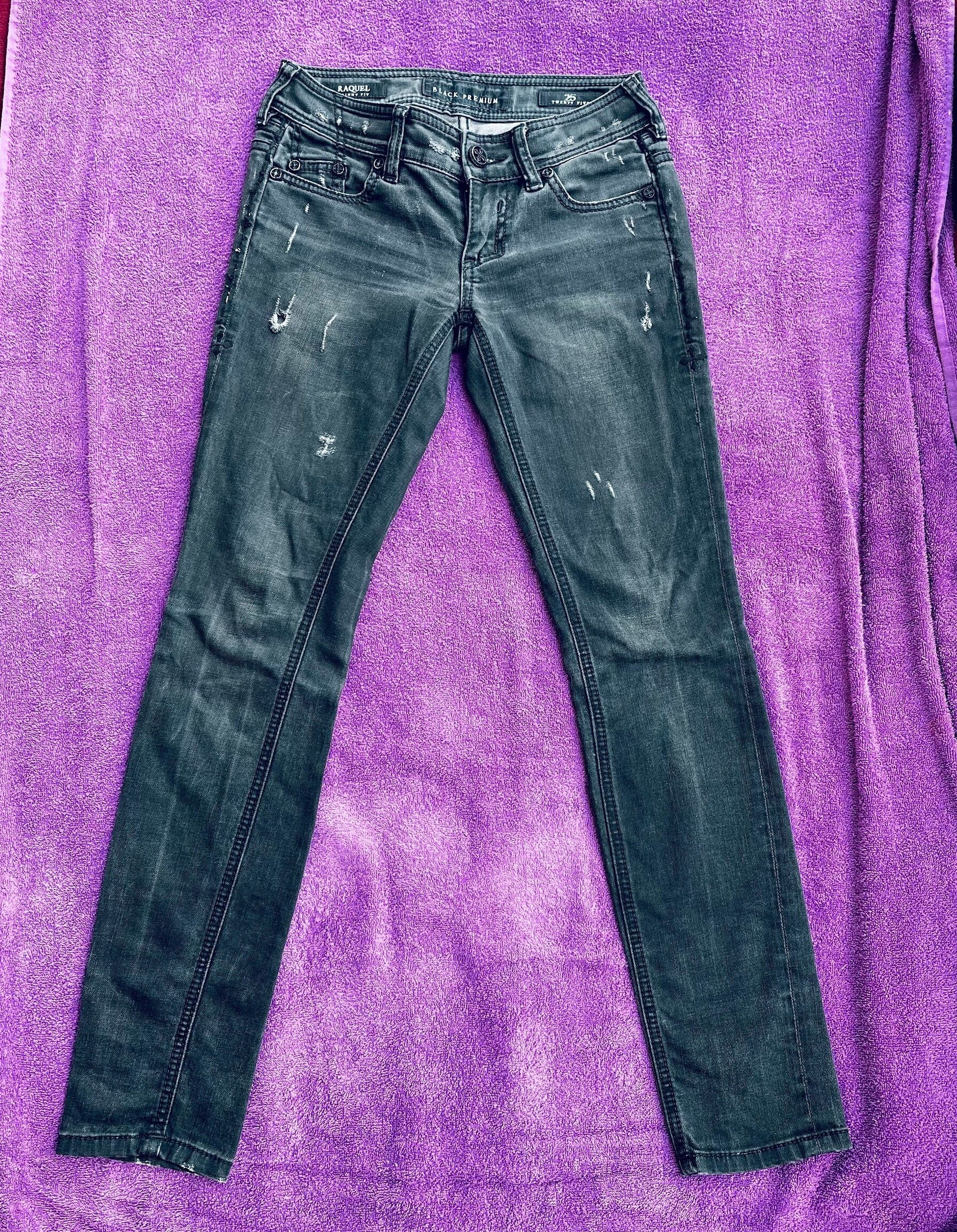Affliction | Jeans | Affliction Womens Denim Jeans Jade Fleur Gwen Emb