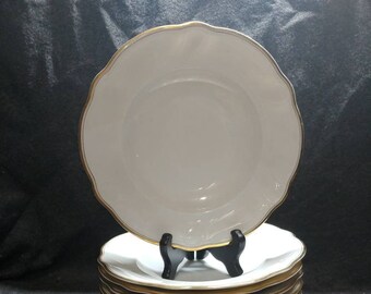 Fix-Rim Soup Bowl in Gold Band by HUTSCHENREUTHER