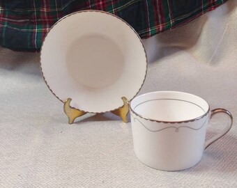 Flat Cup & Saucer Set in Colette by WATERFORD CHINA (Marc Jacobs)