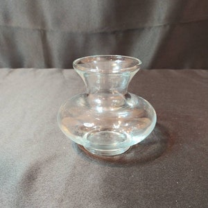 Vintage Anchor Hocking Clear Bud Vase