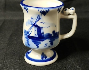 Vintage Delft Mini Mug or Tankard