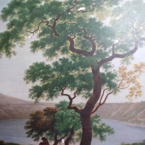 The Lake of Albano by Philipp Hackert Lithograph - Etsy