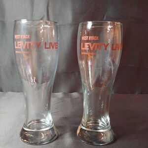 West Nyack Levity Live Comedy Club Souvenir Glasses (set of 2)