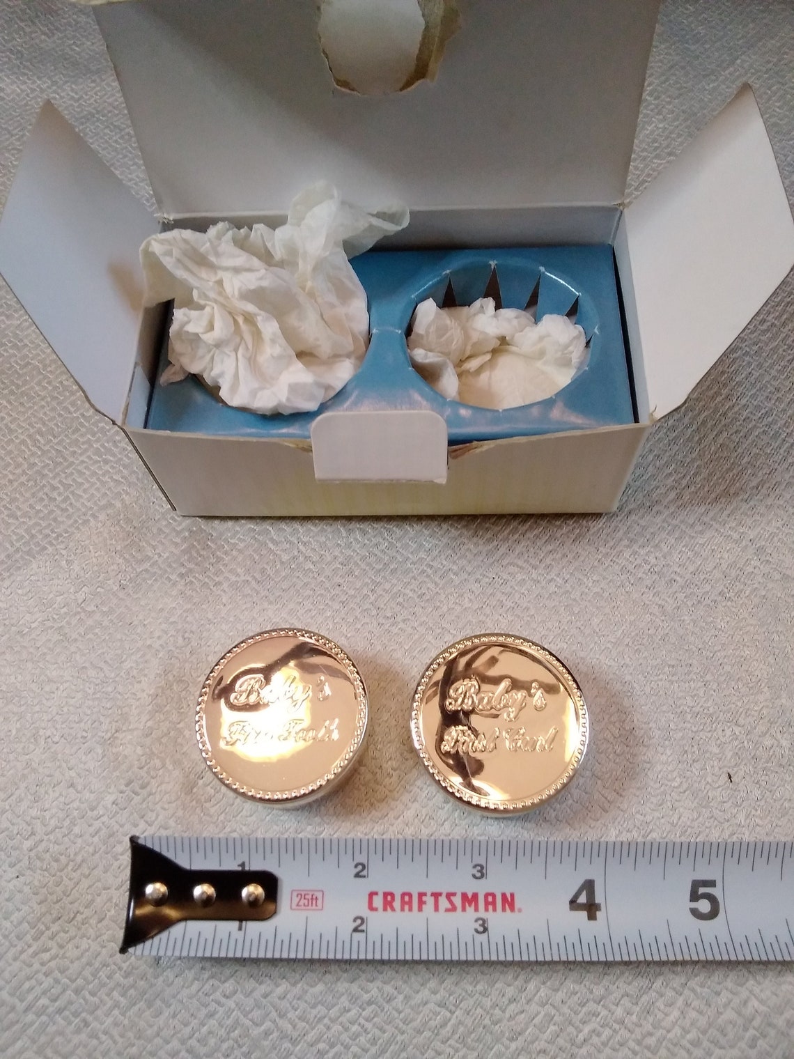 Reed and Barton First Tooth First Curl Keepsake Boxes Etsy