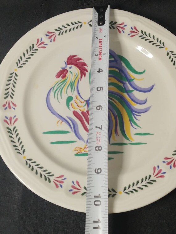 Century SUNRISE ROOSTER Cup & Saucer 963309 