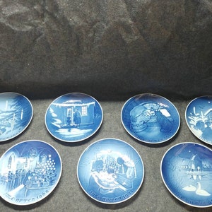 Fix-Annual Christmas Plates by BING & GRONDAHL