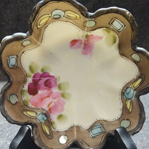 Fix-Vintage Floral Trinket Dish