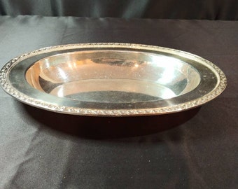 Vintage Silver-plated oval Serving Dish