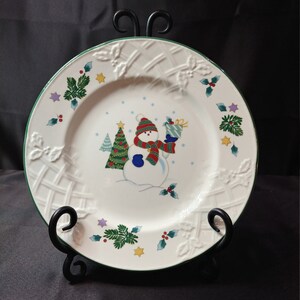 Fix-Salad/Dessert Plate Winter Scene by MIKASA