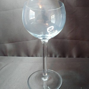 Vintage Clear Daiquiri or oversize wine Glass set of 2