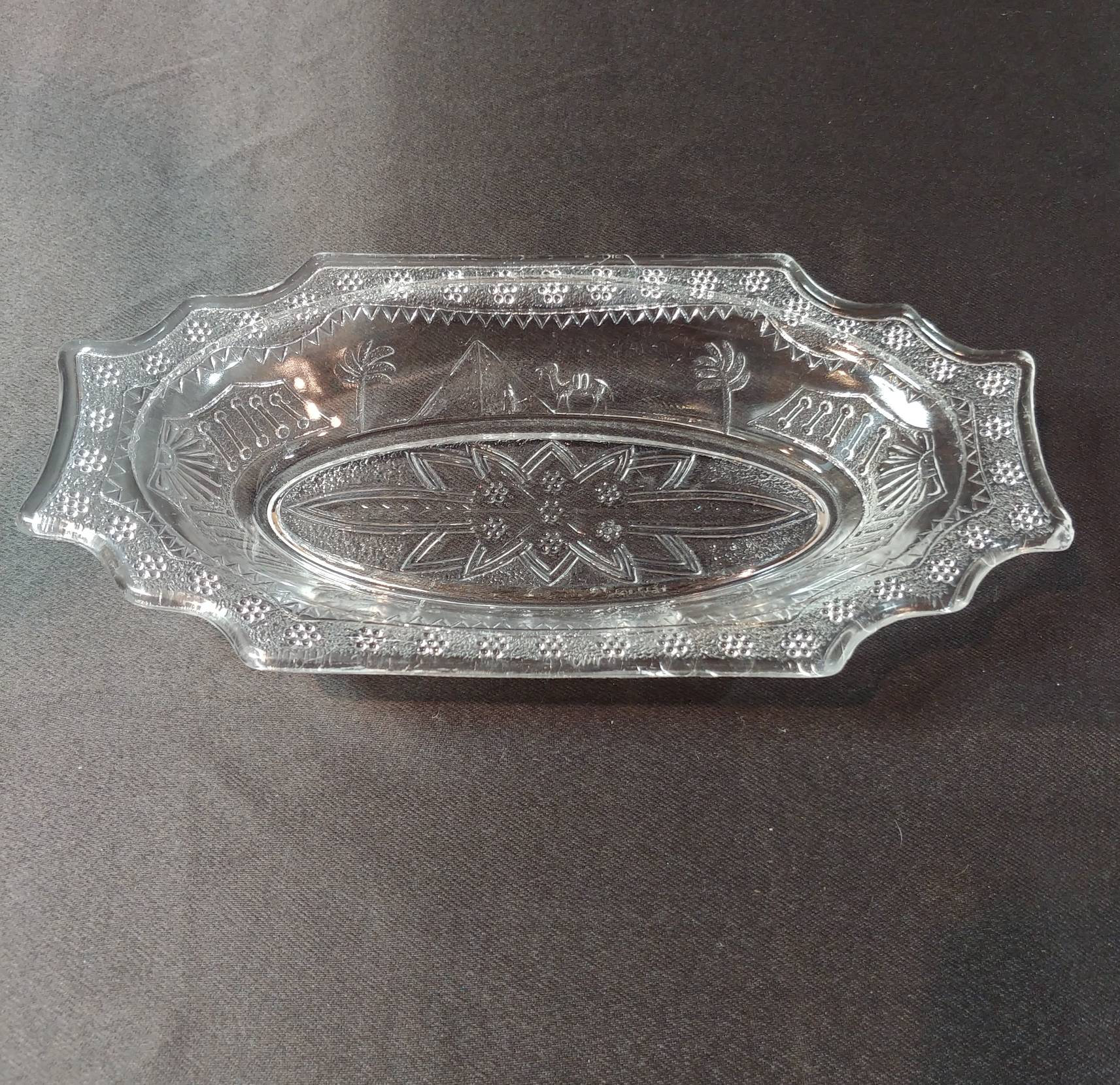 Kitchen & Dining Trays Vintage Adams & Co Parthenon Egyptian Sphinx