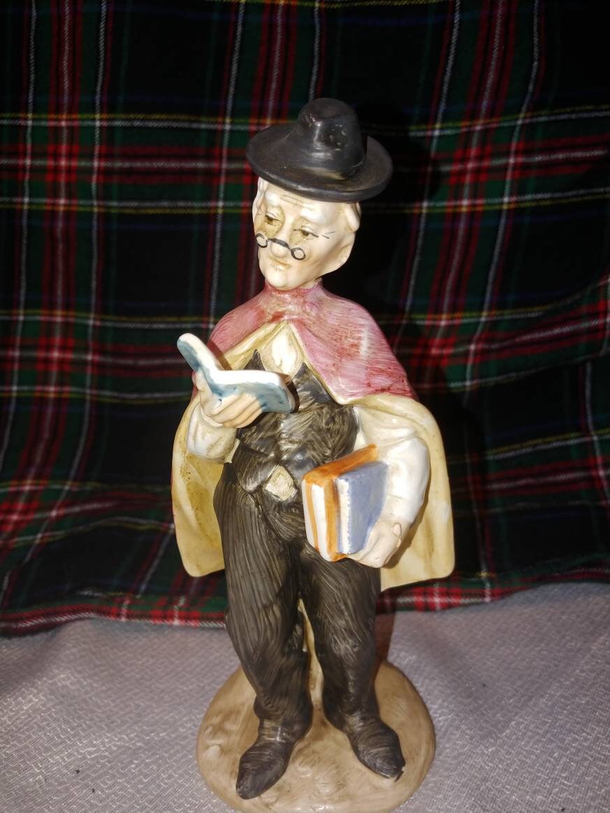 Vintage Old Man and Old Woman Figurines set of 2 - Etsy