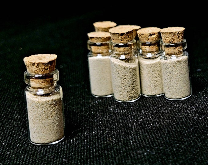 Small Spanish Goat Horn Dust Vial Etsy