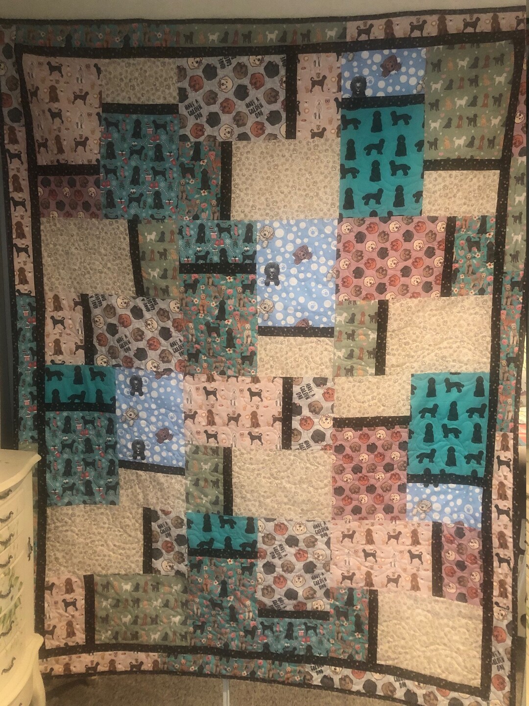 Labradoodle Quilt Etsy