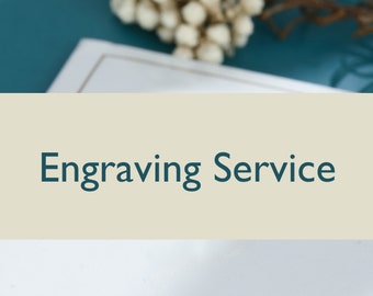 Engraving Service