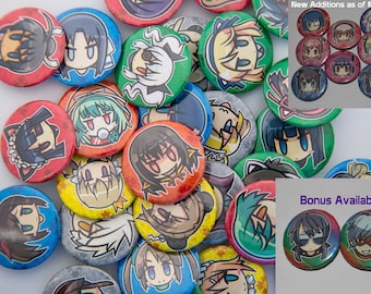 Senran Kagura Button Collection (Mix & Match options available) (New Additions as of May. 2th+Bonus Offer)
