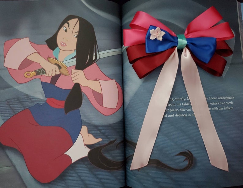 Mulan Inspired Hair Bow