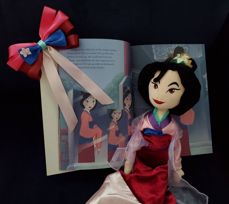 Mulan Inspired Hair Bow