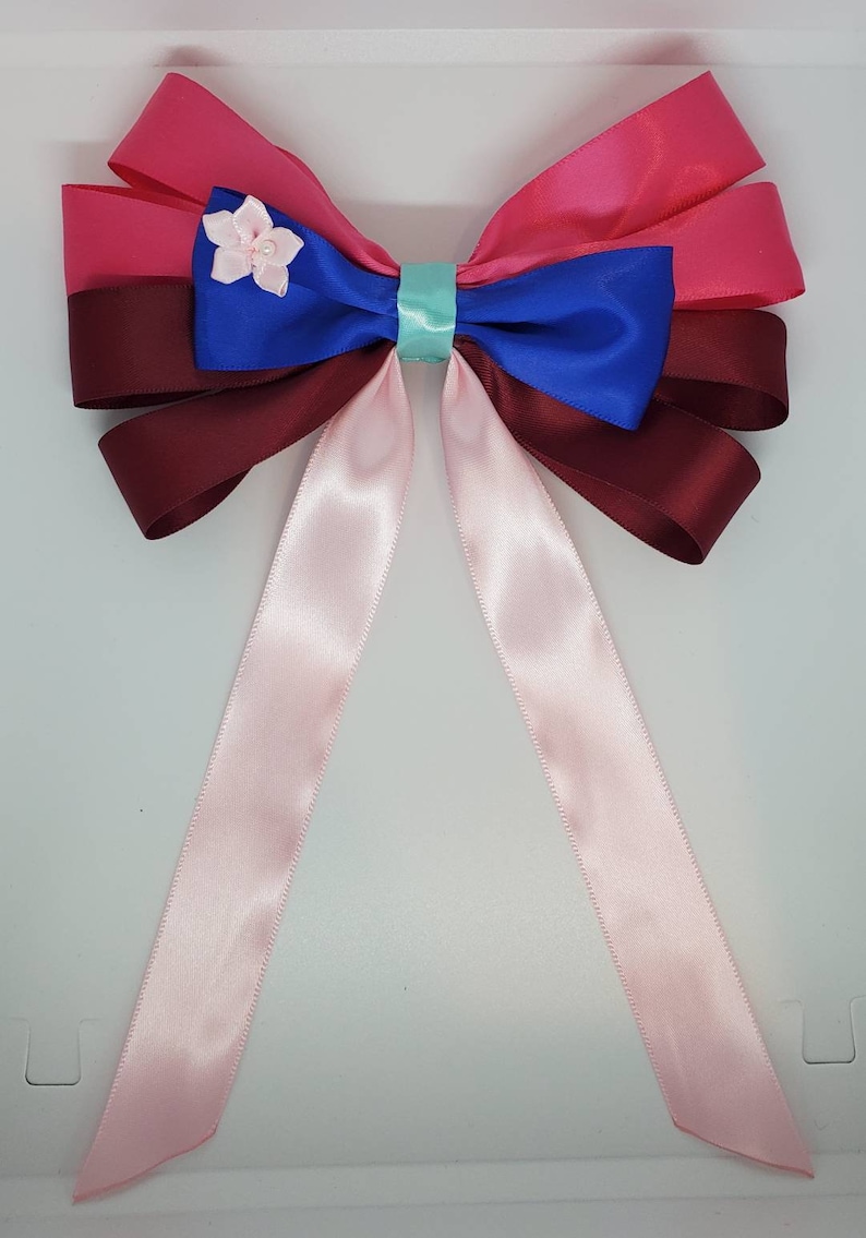 Mulan Inspired Hair Bow