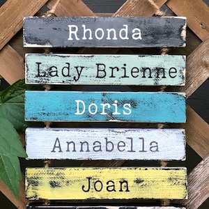 Colorful Rustic Style Custom Signs | Coop Decoration!