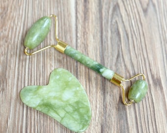 Jade Roller Gua Sha Kit