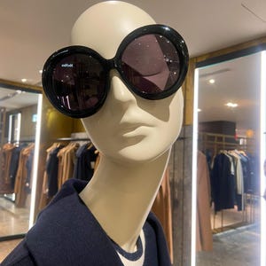 The Real Jackie O Sonnenbrille in schwarzen oder braunen Schildkröten Farben - large & oversized und 400 UV Schutz