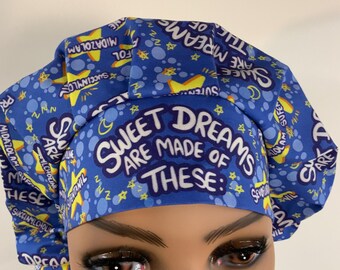 Sweet Dreams are Made of These II Scrub Hat with toggle