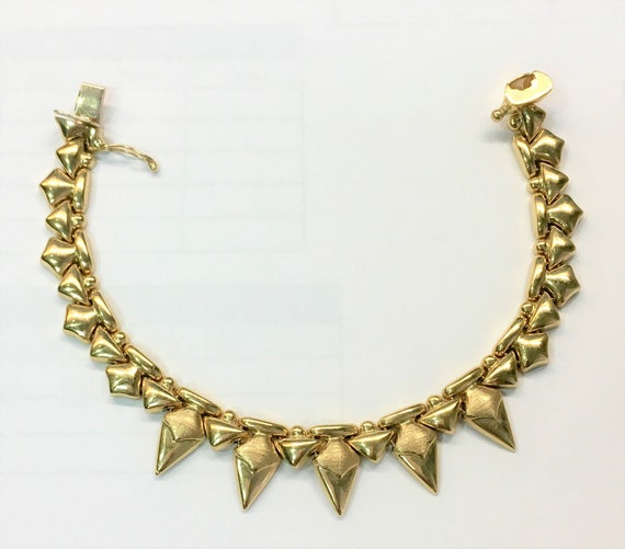 14K Shark Tooth inspired - image 1