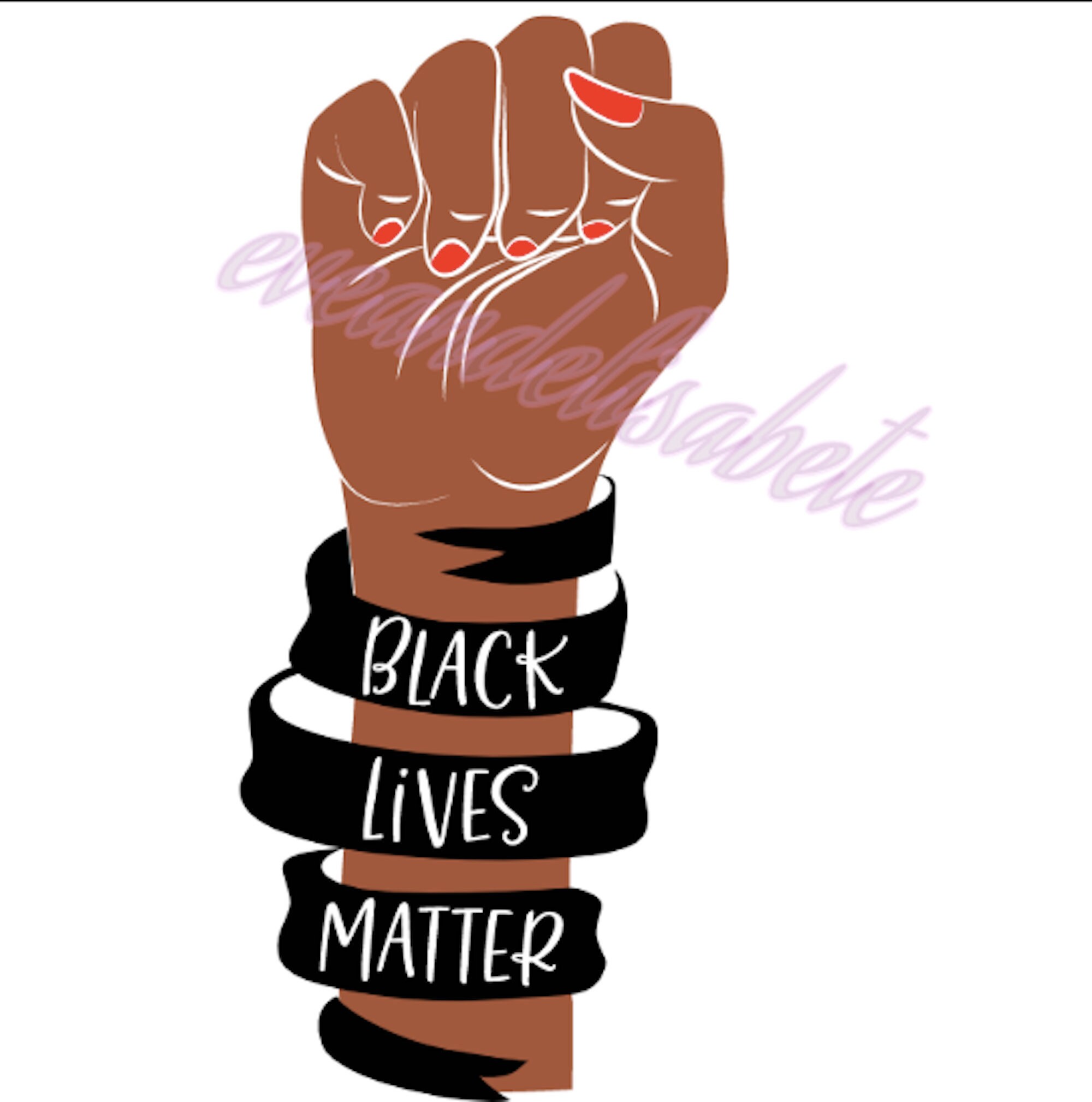 Download Raised Fist Svg Black Lives Matter Svg Black Woman Svg Etsy
