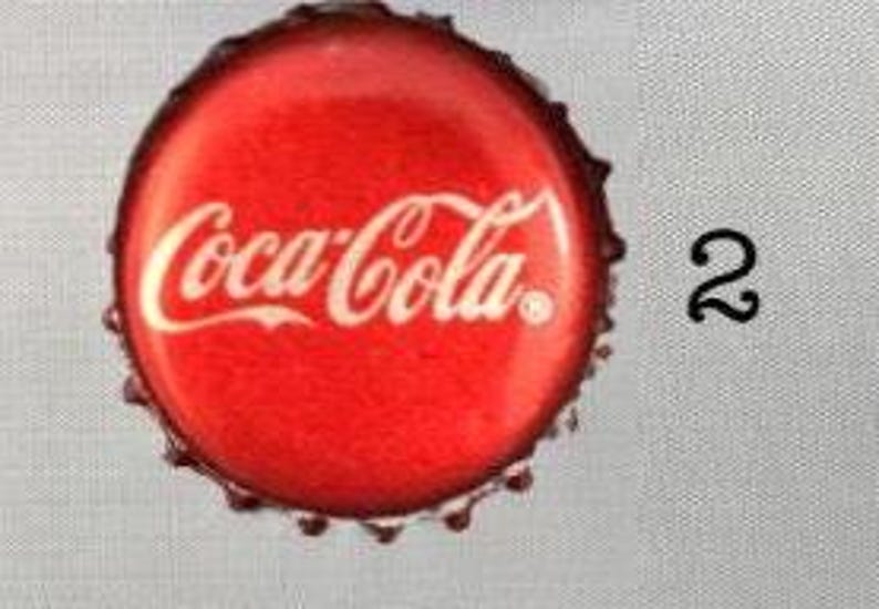 Naszyjnik z kapsli od butelek inspirowany „Wyznaniami nastoletniej królowej dramatu” 2. Red Coca-cola