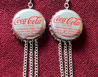 Vintage Bottle cap Earrings