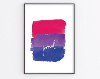 Bisexual Painting Etsy