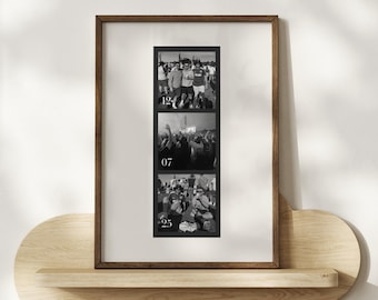 Custom Date Print Personalised Photo Gift Meaningful Memory Keepsake Photo Collage