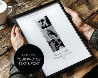 Cadeau personnalisé pour papa, impression photo personnalisée papa, cadeaux d'anniversaire pour père, impressions photo personnalisées, cadeau d'enfants pour papa, cadeau fête des pères