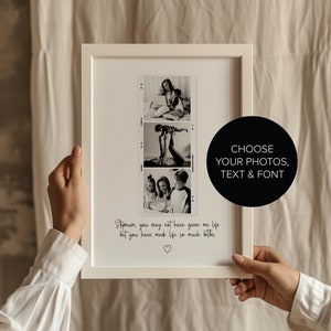 Gifts for Stepmum, Personalised Stepmom Photo Print, Birthday Gifts for Step Mother, Custom Photo Prints, Gift to Stepmum, Mothers Day Gift