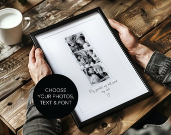 Gifts for Grandad, Personalised Christmas Gift Print, Custom Gift for Grandad with Photo, Grandfather Birthday Print, Custom Grandad Gifts