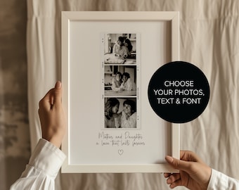 Custom Gift for Mum, Personalised Mum Photo Print, Birthday Gifts for Mother, Custom Photo Prints, Gift to Mum from Kids, Mothers Day Gift