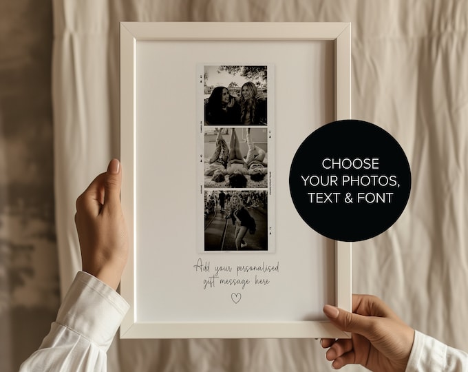 Personalised Polaroid Photo Gift, Polaroid Prints, Personalised Gifts, Customised Gift, Personalised Photo Frame, Valentines Day Gifts