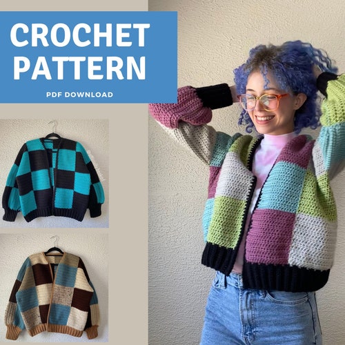 Crochet Cardigan Pattern 