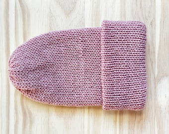 Handmade Knit Beanie Hat