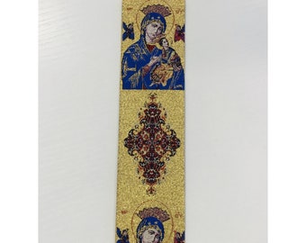 Tapestry Icon Book Marker, Religious Book Marker, Each