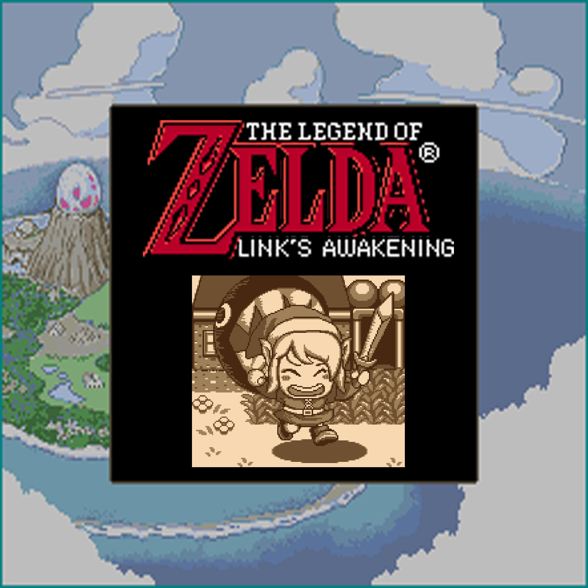 Link's Awakening Photo Link Plays With Bowwow Cross Etsy