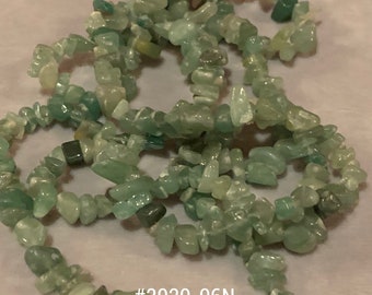 Light Green Chip Bead Necklace